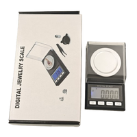 Balance de précision électronique numérique portable professionnelle pour bijoux, 50g 0.001g, mini balance de poche pour or, balance de laboratoire
