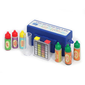 Kit de test à 5 voies PH CL <span class=keywords><strong>brome</strong></span> kit de test de demande d'acide alcalin <span class=keywords><strong>pour</strong></span> piscine et <span class=keywords><strong>spa</strong></span> - Product Image 4