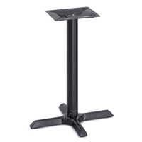 Base de table en métal et fer design moderne avec quatre pieds Offre Spéciale directement de l'usine pour manger à l'extérieur pour les restaurants et les hôtels
