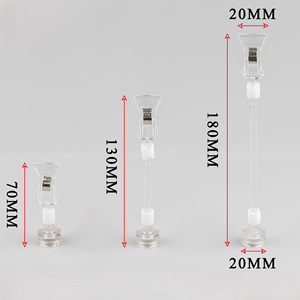 Hot Seller Supermarket Retail A4 Promotion <b>Frame</b> Double Sided PVC Plastic Pop Clips Sign Display Clips Price Tag - Product Image 6