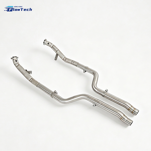 ท่อร่วมไอเสียสมรรถนะสูงสำหรับ Mercedes CLS350 W218 M276 3.5L V6 E400 3.0T ผลิตจากสแตนเลส 304 แบบตรงรุ่น ไหลเวียนดี - Product Image 6