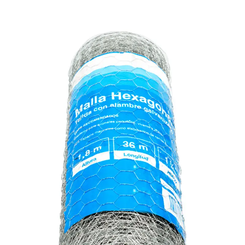 Galvanisation pas chère malla de alambre rouleau de treillis métallique hexagonal hexagonal enduit de pvc rouleau de treillis métallique hexagonal pour poulet