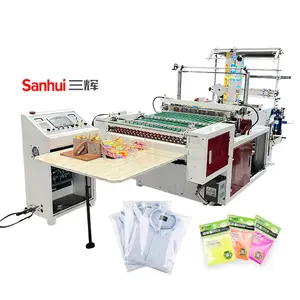 fully automatic stand up plastic pouch bag making machine with Side Seal Bag Making Machine