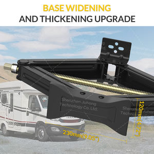 مبيع بالجملة من المصنع مقبس مقص قوي 3 طن مقبس صلب قابل للطي بمقبض دوار - Product Image 3