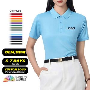 Polos vierges pour sublimation pour hommes, polos personnalisés avec logo brodé, polos de golf, vêtements de travail Dry Fit, unisexe pour femmes - Product Image 2