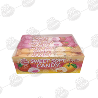 Manisan Marshmallow Halal Grosir Isi Selai, Lembut Seperti Permen Kapas, Rasa Campuran Buah Stroberi Jeruk