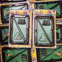 Mini table de billard portable, marché nocturne, étal de rue, jouet en gros, matière plastique, 21x14cm, amusant, vente chaude