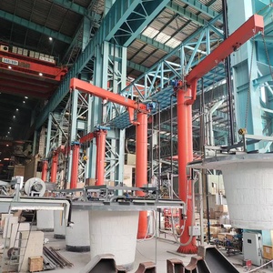 Mcicrane新型建筑用固定式落地式悬臂起重机0.5 ~ 15t容量10m提升高度齿轮轴承发动机泵 - Product Image 1
