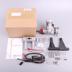 Motor de gasolina RCGF 16Cc Re Afterburner para modelo de avión RC, aeronave de ala fija, motor de metal de 2 tiempos, alimentado por combustible, 16RA30 - Product Image 2