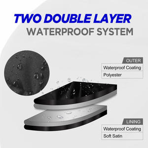 หมวกอาบน้ำผ้าซาตินสองชั้นของผู้ชายสีดำมีสไตล์หมวกอาบน้ำที่ทนทานและมีความยืดหยุ่นสูงสำหรับผมยาว - Product Image 5