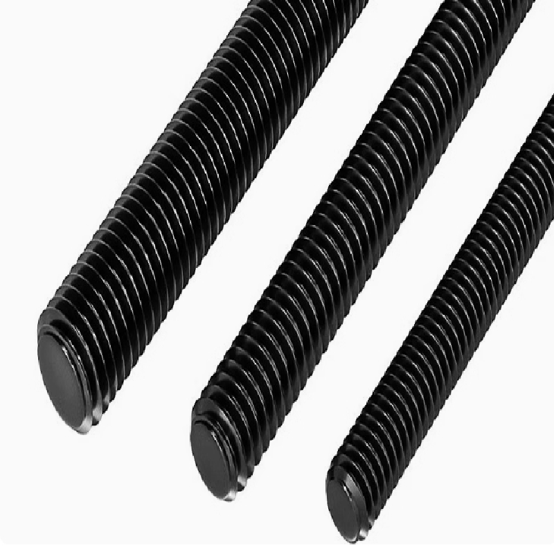 Yellow Galvanized Carbon Steel Threaded Bar