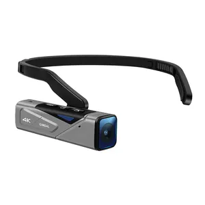 Portatile Sport prima persona vista mani videocamera Autofocus 2 Gimbal ep7 testa indossabile 4k 60fps videocamera digitale