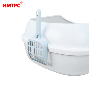 Accessoire de litière pour <span class=keywords><strong>chat</strong></span> en plastique de qualité supérieure, confortable, semi-ouvert, anti-éclaboussures, avec <span class=keywords><strong>filtre</strong></span>, facile à nettoyer, adapté à l'utilisation avec des tapis absorbants - Product Image 6