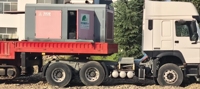 Plateforme de forage montée sur camion ABT418 ANBIT-G500 d'occasion, équipée d'un compresseur d'air et d'une pompe à boue