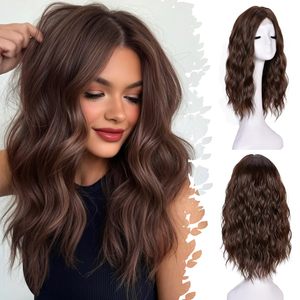 Perruque en cheveux humains avec dentelle frontale personnalisée pour femmes, légère et d'apparence naturelle, pour salon et usage quotidien - Product Image 5