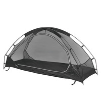 Tente de randonnée et de camping solo en maille kangourou, imperméable 2000-3000 mm, avec moustiquaire intégrée, utilisable quatre saisons