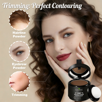 Poudre capillaire organique volumisante instantanée à tenue forte pour cheveux bouclés - Solution rapide et efficace pour corriger la ligne des cheveux et combattre la chute des cheveux