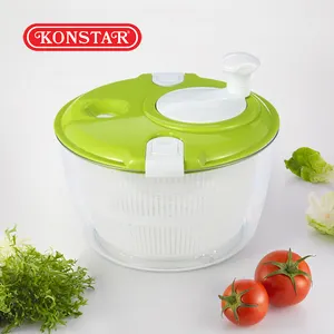 Modern sıcak satış plastik hızlı yeşil el mikseri marul mutfak yıkama mutfak aksesuarı