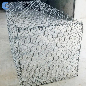 Panier de roche de construction en PVC Boîte murale de soutènement Cages en treillis métallique <span class=keywords><strong>Prix</strong></span> des clôtures <span class=keywords><strong>Gabion</strong></span> hexagonal galvanisé en acier inoxydable - Product Image 2