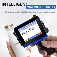 Imprimante Jet d'Encre Portable 12,7mm pour Petits Caractères, Numéros, Dates, Étiquettes et Logos