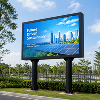 Pantalla LED 4K Inteligente para Publicidad Exterior, Resistente al Agua IP65, CMS con IA, Control Remoto WiFi 4G, Pantalla Digital de Doble Cara