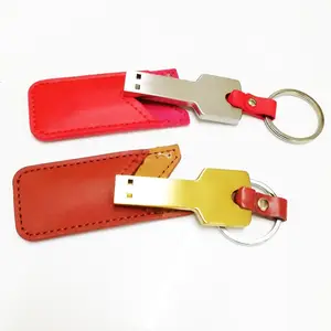 Gitra Best Selling Cheap Usb Flash Drives Wholesale 16Gb Flash Disk 32Gb 64Gb Usb Flash Drive Key with leather case