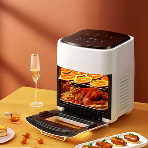 Friteuses <span class=keywords><strong>à</strong></span> <span class=keywords><strong>air</strong></span> électriques intelligentes grande taille, écoénergétiques, en promotion, vente en gros, avec petit <span class=keywords><strong>livre</strong></span> de recettes et tapis en silicone - Product Image 5