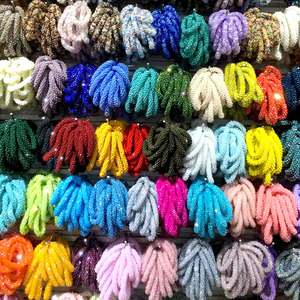 Новые оптовые браслеты из граненых бусин-ронделей, стеклянные браслеты оптом для женщин, браслеты из стеклянных хрустальных бусин - Product Image 5