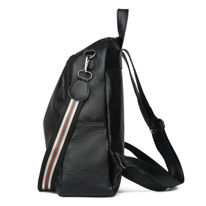 Wholesale Women Pu Leather <strong>Backpack</strong> Custom Fashion Stock <strong>Lady</strong> <strong>Backpack</strong> for Girls - Product Image 3