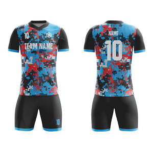 Fußballbekleidung Kinder Erwachsene Fußballtrikots Sets Herren Trainingsanzug Kinder Fußballuniform Sets - Product Image 2