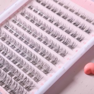 Nouveau Kit de Cils en Grappes Volume <span class=keywords><strong>Manga</strong></span> Anime Style Féerique Effilé – Collections pour Maquilleurs Professionnels - Product Image 2