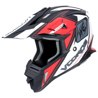 Casque tout-terrain, H637 Casque de motocross hors route Casques croisés à visage ouvert, Casque de moto intégral approuvé Dot & ECE