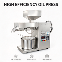 Presse à huile commerciale 30 kg/h, équipement d'extraction d'huile de grande capacité