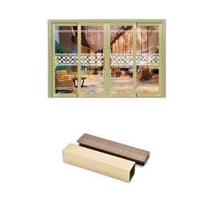 باب مخصص الألومنيوم الشخصي روز الذهب بأكسيد الألومنيوم مع الكهربائي خدمات معالجة مخصصة قطع الانحناء - Product Image 1