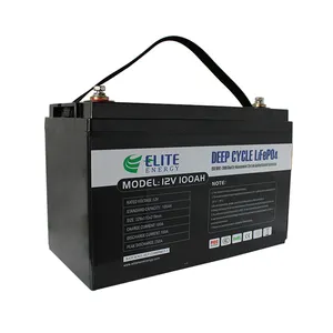 Best Verkopende 12V 24V 48V 100ah 150ah 200ah Lifepo4 Lithium Ion Batterij Zonne-Energie Opslag Batterij Pack Voor Ev Rv Thuisgebruik