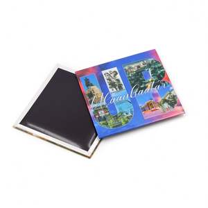 Imán de nevera personalizado cuadrado/redondo barato de proveedor, tamaño 50*50, imán de nevera plano de Mongolia, recuerdo - Product Image 2