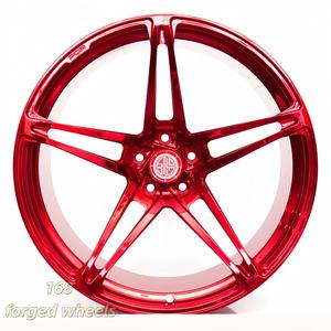 168 ruedas de aleación forjadas integrales personalizadas con sensación brillante producto de venta caliente para BMW Ferrari Tesla <span class=keywords><strong>Jaguar</strong></span> Bentley Audi - Product Image 2