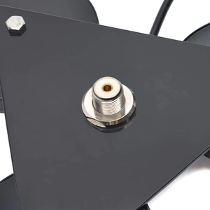 Сверхмощный треугольный магнит крепление основание так 239 Разъем для мобильного автомобиля грузовик антенна с RG58 коаксиальный кабель <span class=keywords><strong>PL</strong></span>-259 штекер - Product Image 2