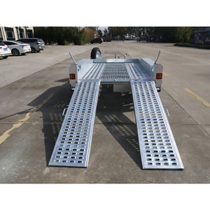 Remorque d'excavatrice robuste galvanisée à chaud personnalisée, équipement de remorquage pour camionnette, <span class=keywords><strong>véhicule</strong></span> de transport - Product Image 6