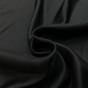 25mm di colore nero tessuto Twill di seta 100% pura seta per le donne Gament/vestito/cuscino di copertura all'ingrosso - Product Image 3