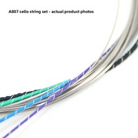 Alice A807 Cello Strings Set-Steel Aluminum Chromium Nickel Material