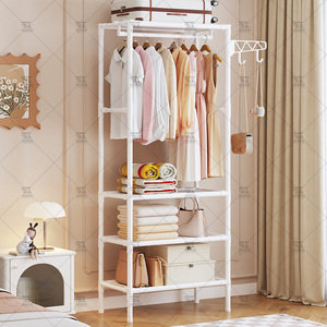 <span class=keywords><strong>Perchero</strong></span> Multifuncional de <span class=keywords><strong>Metal</strong></span> con Diseño Moderno y Simple para Almacenamiento en el Dormitorio - Product Image 4
