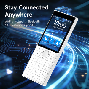 Téléphone mobile débloqué Qin 4G, téléphones mobiles intelligents à écran tactile F22 4G, 2+16 Go/3+32 Go, Android 11 version <span class=keywords><strong>Google</strong></span>, blanc - Product Image 4
