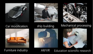 Độ chính xác cao ánh sáng 3D đo kỹ thuật số máy CNC nhà máy bán hàng trực tiếp mô hình mới của ánh sáng màu xanh chiếu 3D máy quét - Product Image 6