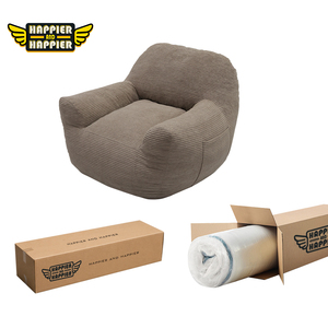 Sofá Puff Cómodo de Una Plaza, Sofá Puff Gigante Moderno de Espuma Viscoelástica con Funda de Tela para Uso en Hoteles y Villas - Product Image 6