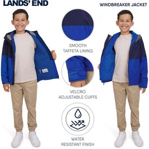 Veste coupe-vent imperméable 3-en-1 FOXA pour enfants avec couche polaire amovible pour une utilisation en extérieur - Product Image 5