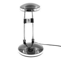 Biumart 15 LED lámpara de estudio para estudiantes con acero inoxidable telescópico de lámpara tronco eléctricos plegable levitando de lam