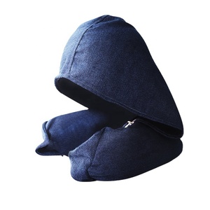 Modal con capucha apagón en forma de U <span class=keywords><strong>almohada</strong></span> Oficina almuerzo trigo sarraceno shell <span class=keywords><strong>cervical</strong></span> <span class=keywords><strong>almohada</strong></span> coche <span class=keywords><strong>almohada</strong></span> de viaje - Product Image 1