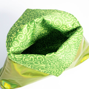 Nouvelle trousse de maquillage multifonctionnelle holographique à la mode de l'usine ISO BSCI, fermeture à rabat, logo personnalisé, motif personnalisé, couleur personnalisée - Product Image 5