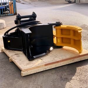 Equipo de cizalla de árbol de accionamiento totalmente hidráulico con piezas de maquinaria forestal de excavadora de cuchillas Hardox 500 - Product Image 2